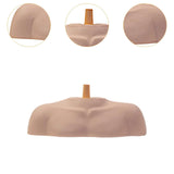 Maxbell Mannequin Head Stand Shoulder Model Styling Cosmetology Manikin Head Display Smooth Rod