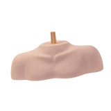 Maxbell Mannequin Head Stand Shoulder Model Styling Cosmetology Manikin Head Display Grooved Rod