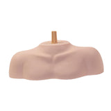 Maxbell Mannequin Head Stand Shoulder Model Styling Cosmetology Manikin Head Display Grooved Rod