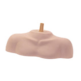 Maxbell Mannequin Head Stand Shoulder Model Styling Cosmetology Manikin Head Display Grooved Rod