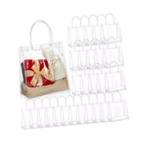 Maxbell 30x Clear Gift Bags with Handle Reusable for Small Business Wedding Boutique