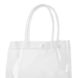 Maxbell 30x Clear Gift Bags with Handle Reusable for Small Business Wedding Boutique