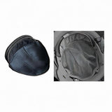 Maxbell Hard Hat Liner Sweatband Air Mesh Helmet Insert for Industrial Constructions Black