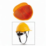 Maxbell Hard Hat Liner Sweatband Air Mesh Helmet Insert for Industrial Constructions Orange