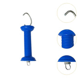 Maxbell 10x Electric Fence Gate Handles Replace Part for Agricultural Farm Husbandry Rose red