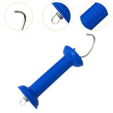 Maxbell 10x Electric Fence Gate Handles Replace Part for Agricultural Farm Husbandry blue
