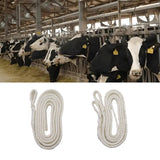 Maxbell Cow Delivery Rope Portable Farm Supply Cotton Reusable Sturdy Obstetric Rope Single head ring