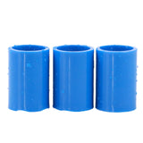 Maxbell 50Pcs PVC Pipe Fittings Straight Parts Coupling for Pools Shelves Greenhouse 25mm