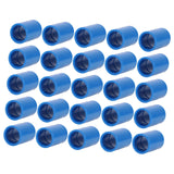 Maxbell 50Pcs PVC Pipe Fittings Straight Parts Coupling for Pools Shelves Greenhouse 25mm
