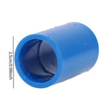 Maxbell 50Pcs PVC Pipe Fittings Straight Parts Coupling for Pools Shelves Greenhouse 25mm