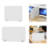 Maxbell Desk Privacy Divider Separate Board Sturdy Simple Assembly Protective Shield 30cmx50cm