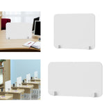 Maxbell Desk Privacy Divider Separate Board Sturdy Simple Assembly Protective Shield 30cmx50cm