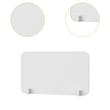 Maxbell Desk Privacy Divider Separate Board Sturdy Simple Assembly Protective Shield 30cmx50cm