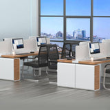 Maxbell Desk Privacy Divider Separate Board Sturdy Simple Assembly Protective Shield 30cmx50cm