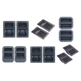 Maxbell 2 Pieces Speaker Cabinet Handles Replacement Portable Loaded Case Heavy Duty M