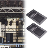 Maxbell 2 Pieces Speaker Cabinet Handles Replacement Portable Loaded Case Heavy Duty L