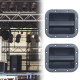 Maxbell 2Pcs Speaker Cabinet Handles Chest Handle Supplies Portable Recessed Holders S