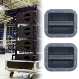 Maxbell 2Pcs Speaker Cabinet Handles Chest Handle Supplies Portable Recessed Holders S