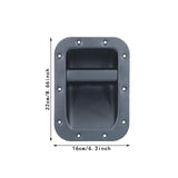 Maxbell 2Pcs Speaker Cabinet Handles Chest Handle Supplies Portable Recessed Holders M