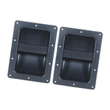 Maxbell 2Pcs Speaker Cabinet Handles Chest Handle Supplies Portable Recessed Holders L