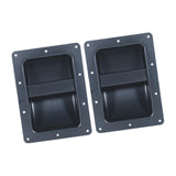 Maxbell 2Pcs Speaker Cabinet Handles Chest Handle Supplies Portable Recessed Holders L