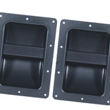 Maxbell 2Pcs Speaker Cabinet Handles Chest Handle Supplies Portable Recessed Holders L