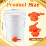 Maxbell Honey Pail 20 L Capacity Portable Barrel Beekeeping Supplies Beekeeping Tool