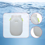 Maxbell Plastic Bucket with Lid Sturdy Portable Bin for Flour Laundry Detergent Rice 25 L Square