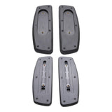 Maxbell 2 Pieces Office Chair Replacement Arm Pads Easy Installation Water Resistant Fixed Mount