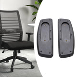 Maxbell 2 Pieces Office Chair Replacement Arm Pads Easy Installation Water Resistant Fixed Mount