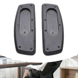 Maxbell 2 Pieces Office Chair Replacement Arm Pads Easy Installation Water Resistant Fixed Mount