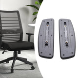Maxbell 2 Pieces Office Chair Replacement Arm Pads Easy Installation Water Resistant Sliding Mount