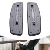 Maxbell 2 Pieces Office Chair Replacement Arm Pads Easy Installation Water Resistant Sliding Mount