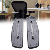 Maxbell 2 Pieces Office Chair Replacement Arm Pads Easy Installation Water Resistant Sliding Mount