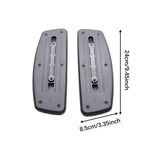 Maxbell 2 Pieces Office Chair Replacement Arm Pads Easy Installation Water Resistant Sliding Mount