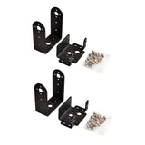 Maxbell Servo Mount Bracket with Screw High Performance Replace Parts Aluminum Alloy