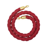 Maxbell Queue Line Barrier Rope 1.5 Meter 1x for Hotel Grand Openings Movie Theaters golden hook