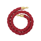 Maxbell Queue Line Barrier Rope 1.5 Meter 1x for Hotel Grand Openings Movie Theaters golden hook