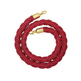 Maxbell Queue Line Barrier Rope 1.5 Meter 1x for Hotel Grand Openings Movie Theaters golden hook