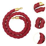 Maxbell Queue Line Barrier Rope 1.5 Meter 1x for Hotel Grand Openings Movie Theaters golden hook