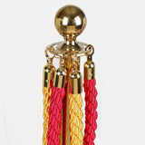 Maxbell Queue Line Barrier Rope 1.5 Meter 1x for Hotel Grand Openings Movie Theaters golden hook