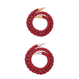Maxbell Queue Line Barrier Rope 1.5 Meter 1x for Hotel Grand Openings Movie Theaters golden hook
