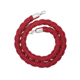Maxbell Queue Line Barrier Rope 1.5 Meter 1x for Hotel Grand Openings Movie Theaters silver hook