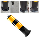 Maxbell Safe Bollard Post 20'' Height for Sidewalks Traffic Sensitive Area Parking