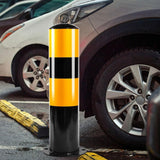 Maxbell Safe Bollard Post 20'' Height for Sidewalks Traffic Sensitive Area Parking