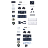 Maxbell DIY Digital Clock Kit Professional Soldering Practice for Dorm Bedroom Cafes with cover