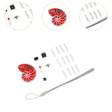 Maxbell Soldering Practice Kit LED Light Fun Practice Learning for Beginners Student without battery