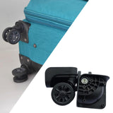 Maxbell 2 Pieces Luggage Wheel Universal Trolley Case Wheels 360 Rotation Double Row