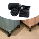 Maxbell 2 Pieces Luggage Wheel Universal Trolley Case Wheels 360 Rotation Double Row