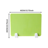 Maxbell Desktop Partition Board Guard Panel for Checkout Counter Library Educational 40x40cm